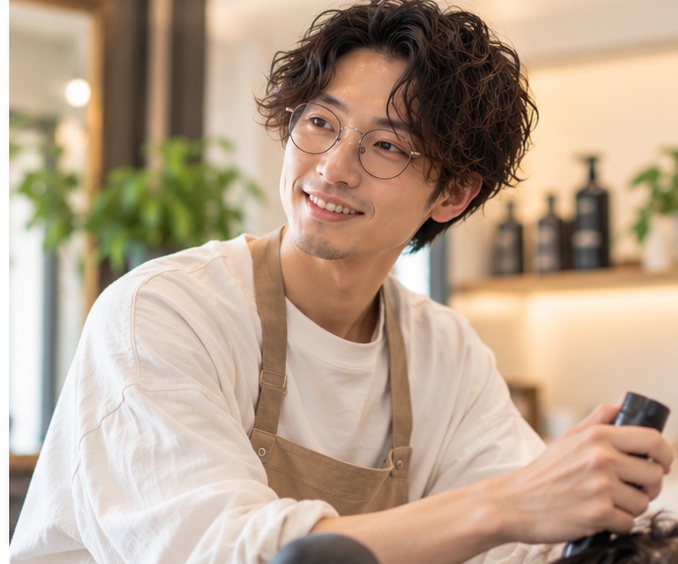 ケアスタイリストによるヘアケア